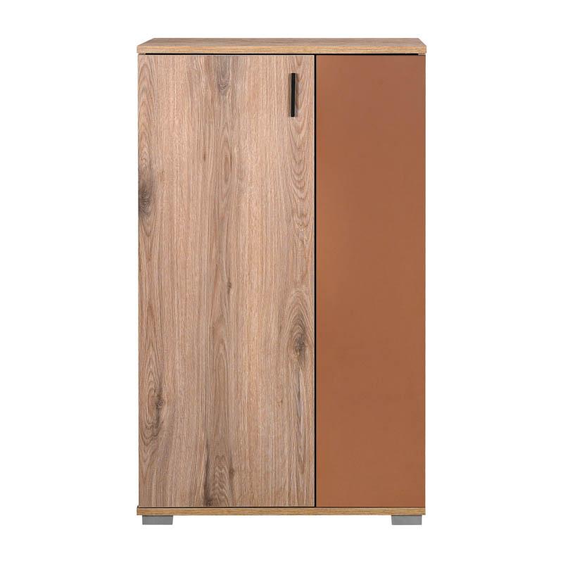 ΠΑΠΟΥΤΣΟΘΗΚΗ Valenor NATURAL CANELLA OAK -ΚΕΡΑΜΙΔΙ ΧΡΩΜΑ 69x34x120εκ - Image 3