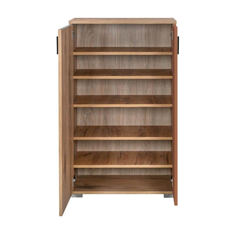 ΠΑΠΟΥΤΣΟΘΗΚΗ Valenor NATURAL CANELLA OAK -ΚΕΡΑΜΙΔΙ ΧΡΩΜΑ 69x34x120εκ - Image 4