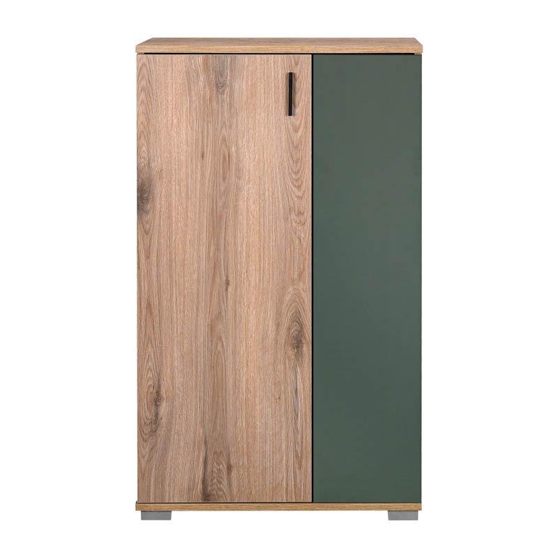 ΠΑΠΟΥΤΣΟΘΗΚΗ Valenor NATURAL CANELLA OAK-ΛΑΔΙ ΧΡΩΜΑ 69x34x120εκ - Image 3