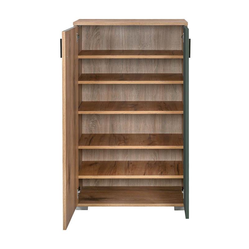 ΠΑΠΟΥΤΣΟΘΗΚΗ Valenor NATURAL CANELLA OAK-ΛΑΔΙ ΧΡΩΜΑ 69x34x120εκ - Image 4