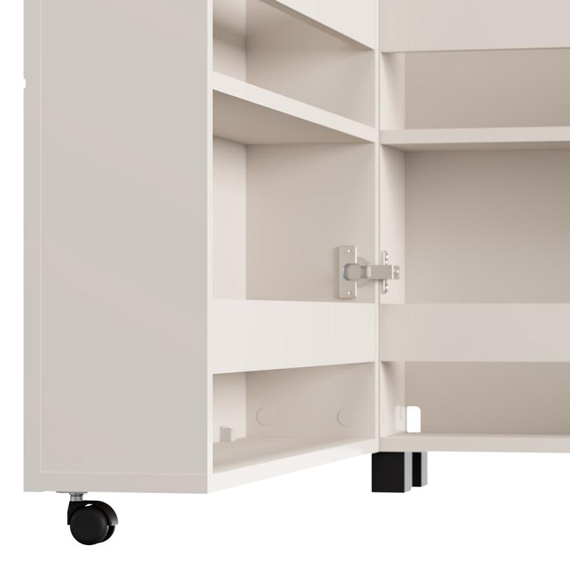 ΠΑΠΟΥΤΣΟΘΗΚΗ ISLAY 68 1K h113 CASHMERE ΧΡΩΜΑ 68x33x113εκ - Image 4
