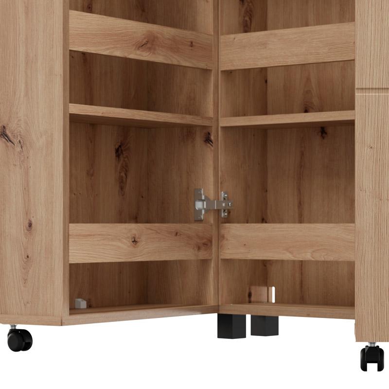 ΠΑΠΟΥΤΣΟΘΗΚΗ ISLAY 91 2K h113 ARTISAN ΧΡΩΜΑ 92x33x113εκ - Image 6