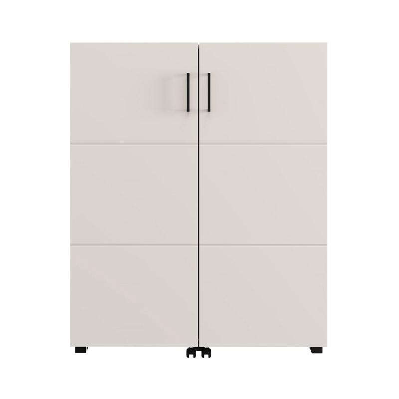 ΠΑΠΟΥΤΣΟΘΗΚΗ ISLAY 91 2K h113 CASHMERE ΧΡΩΜΑ 92x33x113εκ - Image 3
