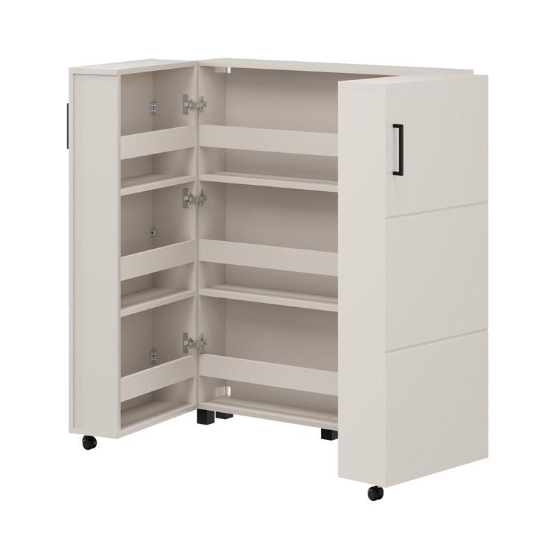 ΠΑΠΟΥΤΣΟΘΗΚΗ ISLAY 91 2K h113 CASHMERE ΧΡΩΜΑ 92x33x113εκ - Image 5