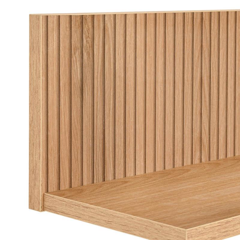 ΡΑΦΙ ΤΟΙΧΟΥ Alicante NATURAL CANELLA OAK ΧΡΩΜΑ 100x20x20εκ - Image 3