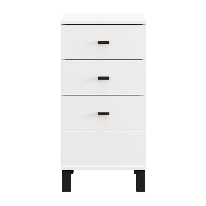 ΣΥΡΤΑΡΙΕΡΑ ALMOND 38 3F ΛΕΥΚΟ ΧΡΩΜΑ 39x35x78εκ - Image 3