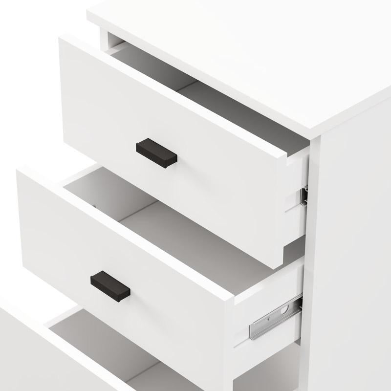 ΣΥΡΤΑΡΙΕΡΑ ALMOND 38 3F ΛΕΥΚΟ ΧΡΩΜΑ 39x35x78εκ - Image 5