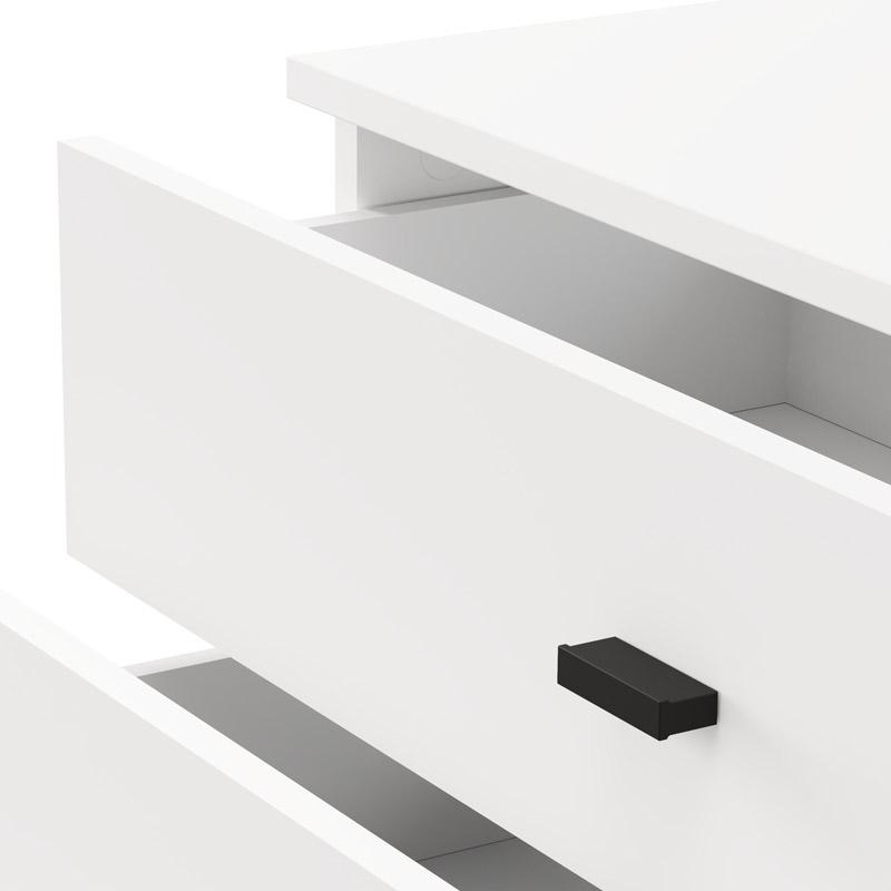ΣΥΡΤΑΡΙΕΡΑ ALMOND 77 3F ΛΕΥΚΟ ΧΡΩΜΑ 77x35x78εκ - Image 4