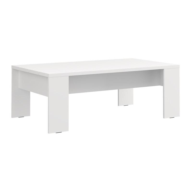 ΤΡΑΠΕΖΑΚΙ ΣΑΛΟΝΙΟΥ MONTESE 120 ΛΕΥΚΟ 120x67x43εκ