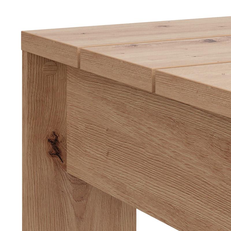 ΤΡΑΠΕΖΑΚΙ ΣΑΛΟΝΙΟΥ MONTESE 90 ARTISAN OAK 90x50x43εκ - Image 4
