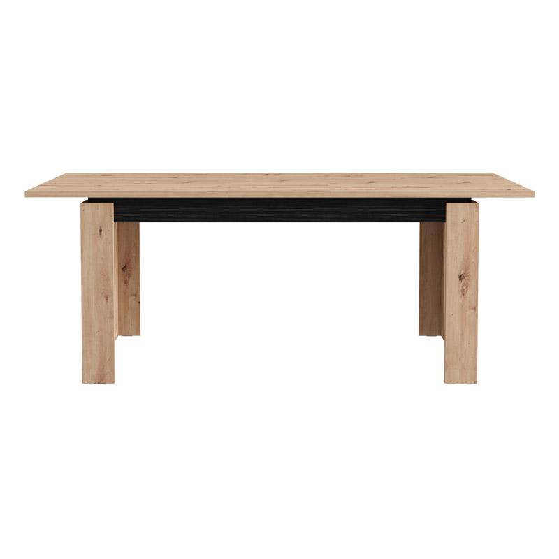 ΤΡΑΠΕΖΙ ΤΡΑΠΕΖΑΡΙΑΣ MARRON ARTISAN-ΜΑΥΡΟ 160x90x77εκ - Image 5