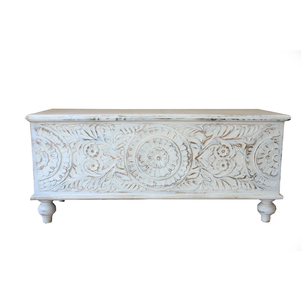 BASAK ΜΠΑΟΥΛΟ ΛΕΥΚΟ DECAPE 115x44x50cm - Image 3