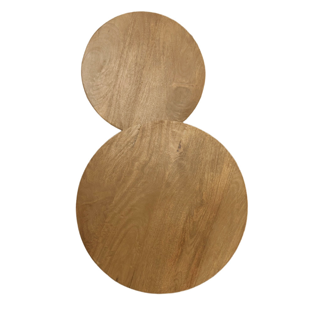 WABI SIDE TABLE SET 2ΤΕΜ ΦΥΣΙΚΟ 50x50x60cm - Image 2