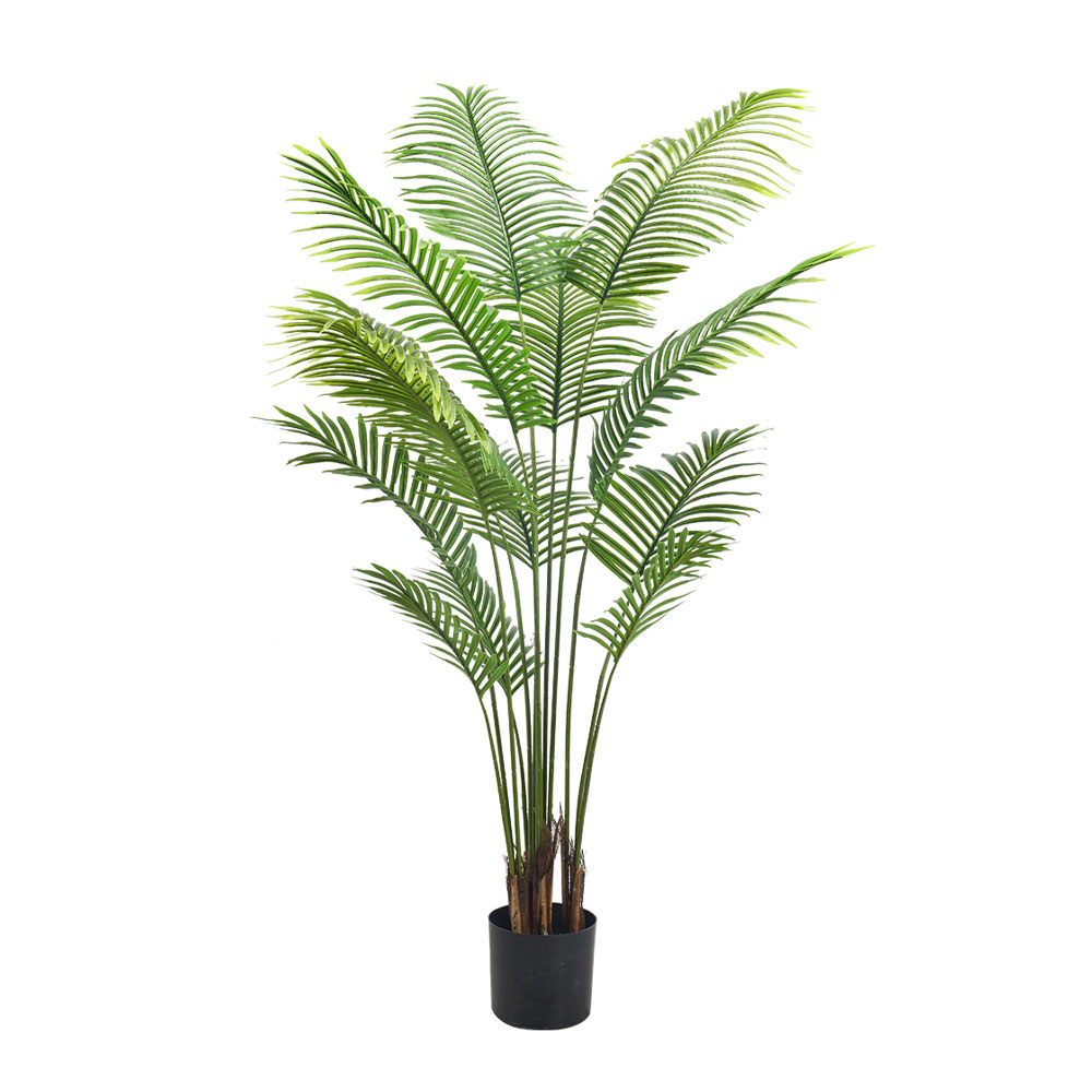 ARECA PALM ΔΕΝΤΡΟ ΤΕΧΝΗΤΟ ΣΕ ΓΛΑΣΤΡΑ 180cm PE ΠΡΑΣΙΝΟ