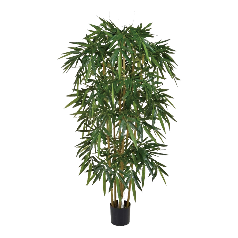 BAMBOO ΔΕΝΤΡΟ ΤΕΧΝΗΤΟ ΣΕ ΓΛΑΣΤΡΑ 180cm PE ΠΡΑΣΙΝΟ
