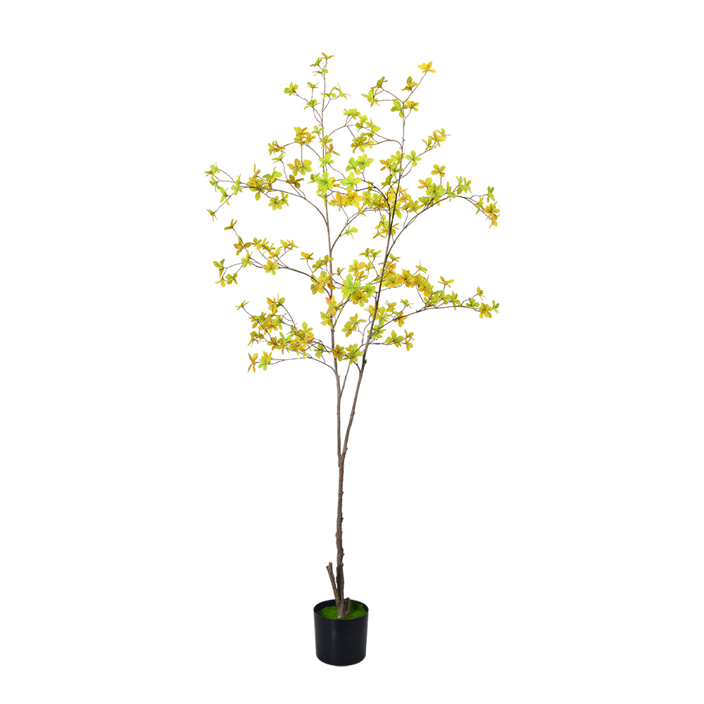 ENKIANTHUS ΔΕΝΤΡΟ ΤΕΧΝΗΤΟ ΣΕ ΓΛΑΣΤΡΑ 160cm PE ΠΡΑΣΙΝΟ ΑΝΟΙΧΤΟ