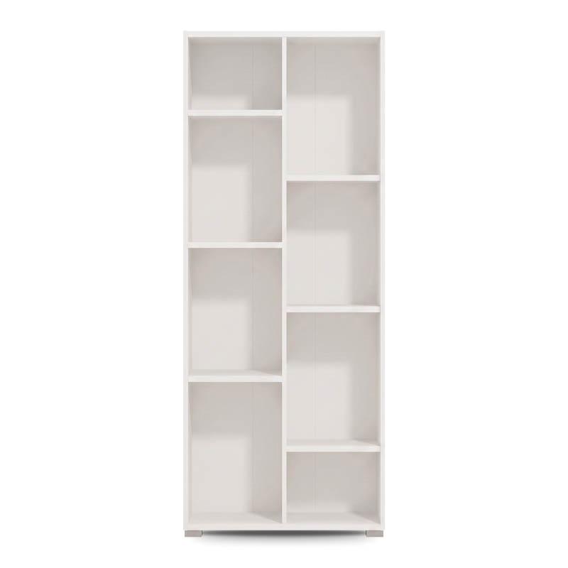 ΒΙΒΛΙΟΘΗΚΗ Modulus 4 ΛΕΥΚΟ ΧΡΩΜΑ 70x33x142εκ