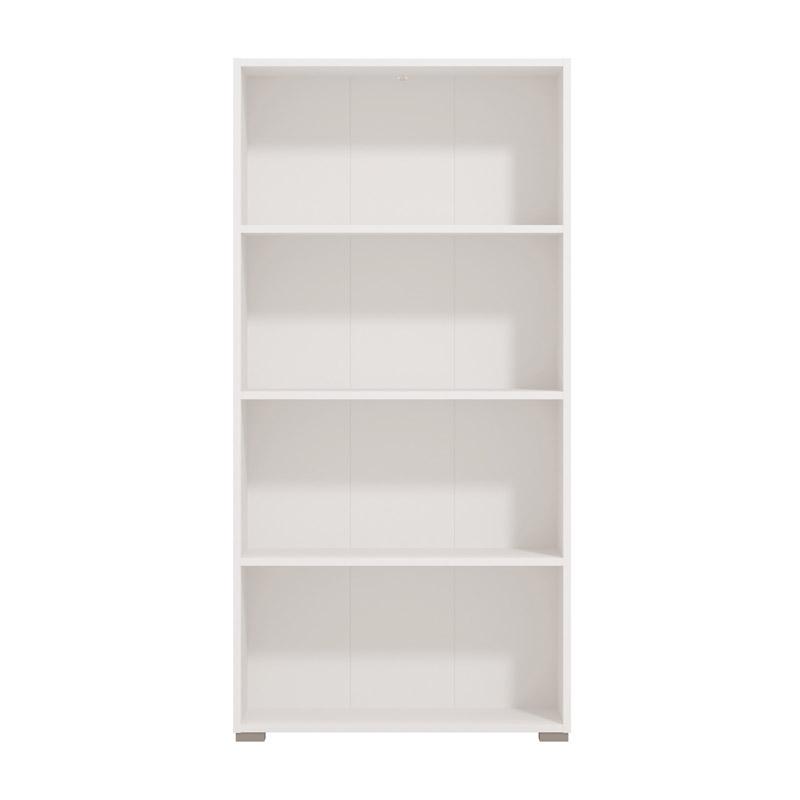 ΒΙΒΛΙΟΘΗΚΗ Ordina 4 ΛΕΥΚΟ ΧΡΩΜΑ 70x25x142εκ