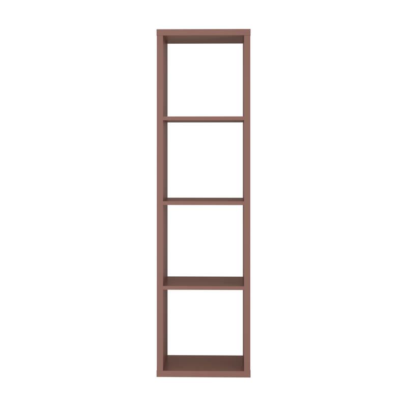 ΒΙΒΛΙΟΘΗΚΗ MONTARO TERRACOTTA ΧΡΩΜΑ 39x33x142εκ - Image 3