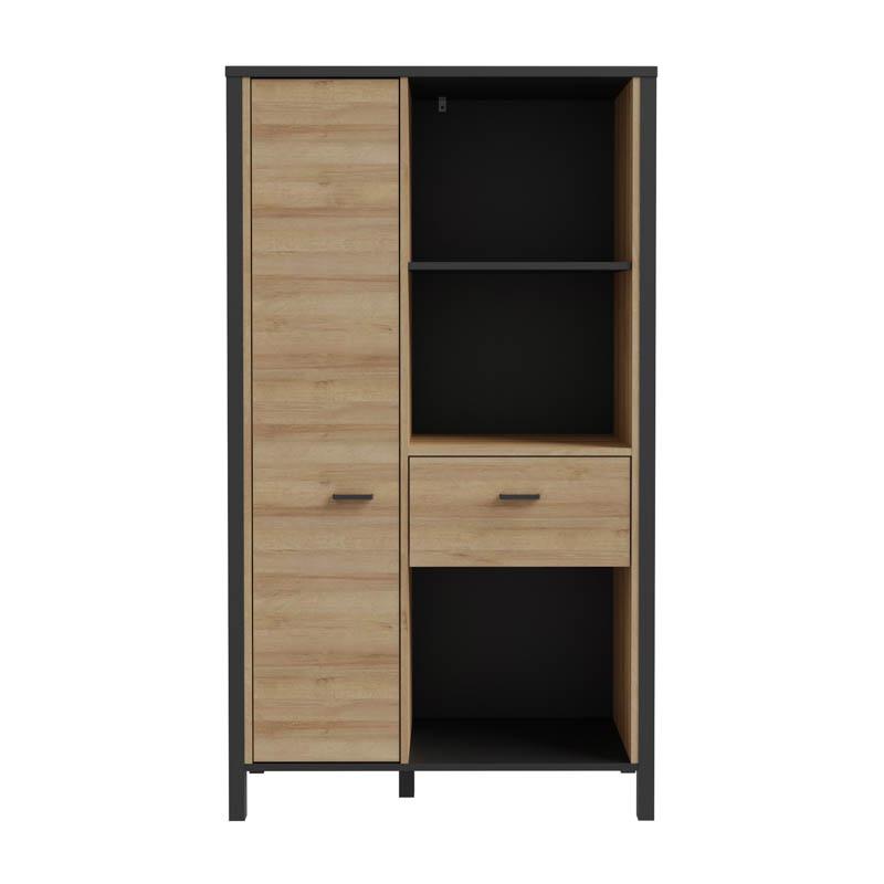 ΒΙΤΡΙΝΑ TERRANO RIVIERA OAK ΧΡΩΜΑ 87x40x153εκ - Image 3