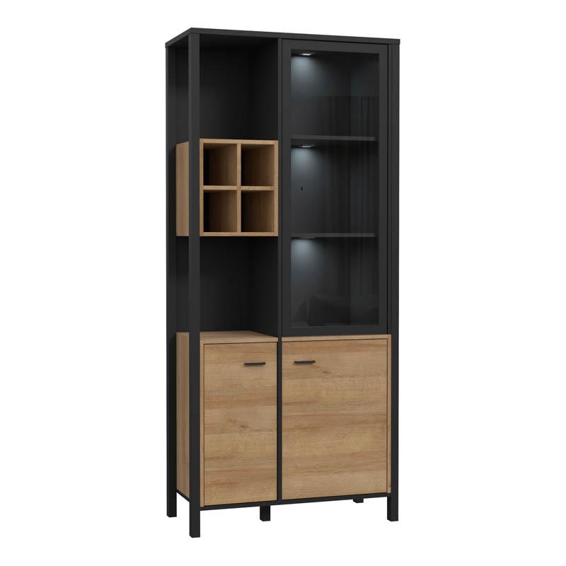 ΒΙΤΡΙΝΑ TERRANO RIVIERA OAK ΧΡΩΜΑ 87x40x194εκ - Image 5