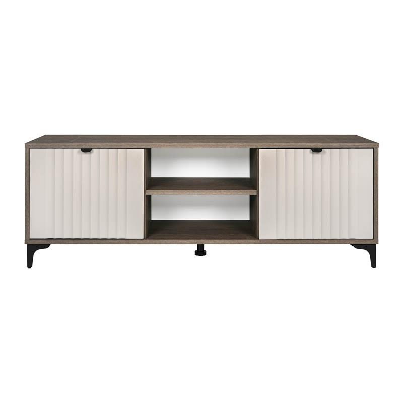 ΕΠΙΠΛΟ ΤΗΛΕΟΡΑΣΗΣ Aura 138 2V TOBACCO ΜΕ CASHMERE ΧΡΩΜΑ 138x50x40εκ - Image 3