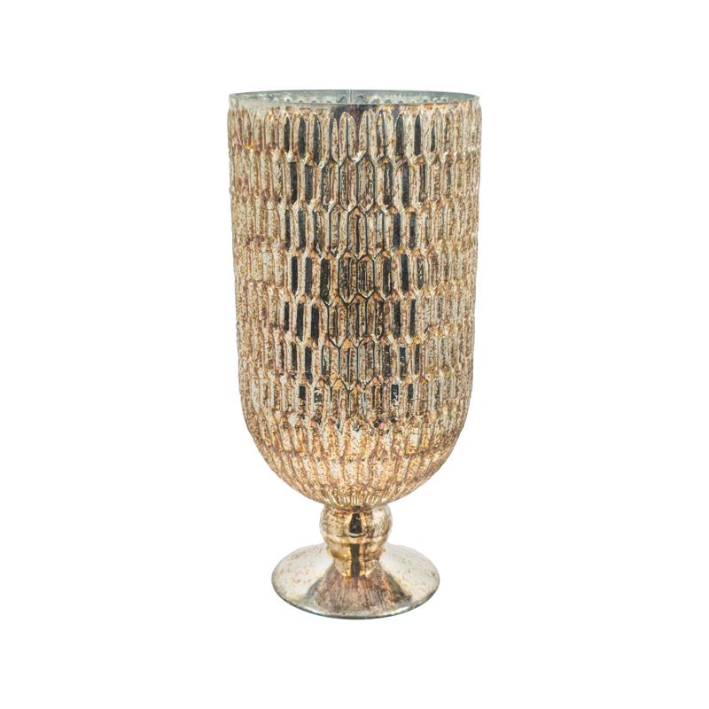 ΓΥΑΛΙΝΟ ΕΠΙΤΡΑΠΕΖΙΟ ΚΗΡΟΠΗΓΙΟ FL114 COPPER ΧΡΩΜΑ 17x34εκ