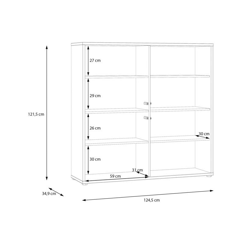 ΚΟΜΟΤΑ ALICE SAGE ΧΡΩΜΑ 125x35x122εκ - Image 6