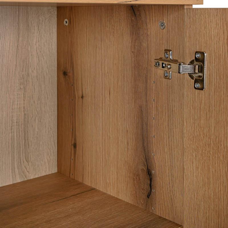 KOMOTA-ΜΠΟΥΦΕΣ Alba ARTISAN OAK-ΜΑΥΡΟ 90x40x83εκ - Image 5