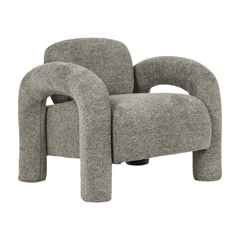 ΠΟΛΥΘΡΟΝΑ Snug Lounge ΓΚΡΙ ΧΡΩΜΑ ΥΦΑΣΜΑΤΟΣ 75x85x80εκ