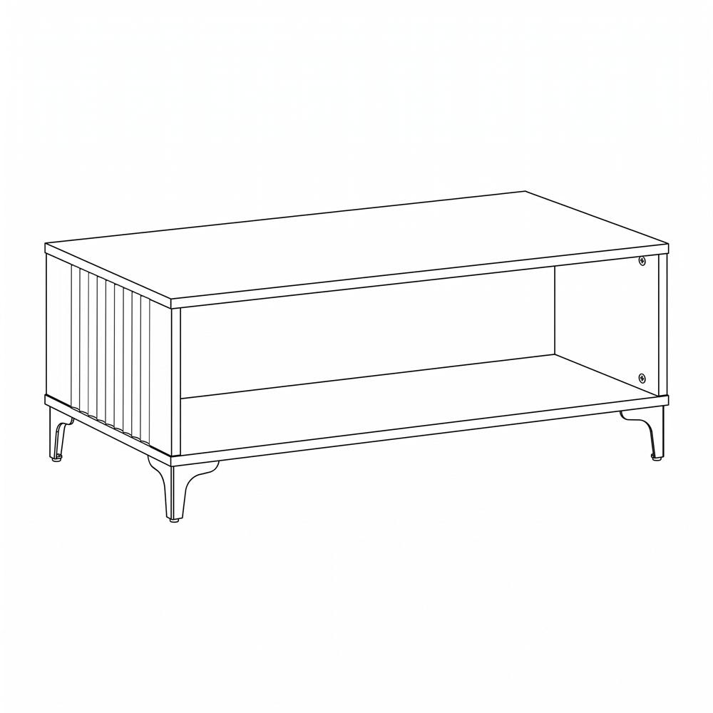 ΤΡΑΠΕΖΑΚΙ ΣΑΛΟΝΙΟΥ Aura TOBACCO ΜΕ CASHMERE ΧΡΩΜΑ 120x60x45εκ - Image 6