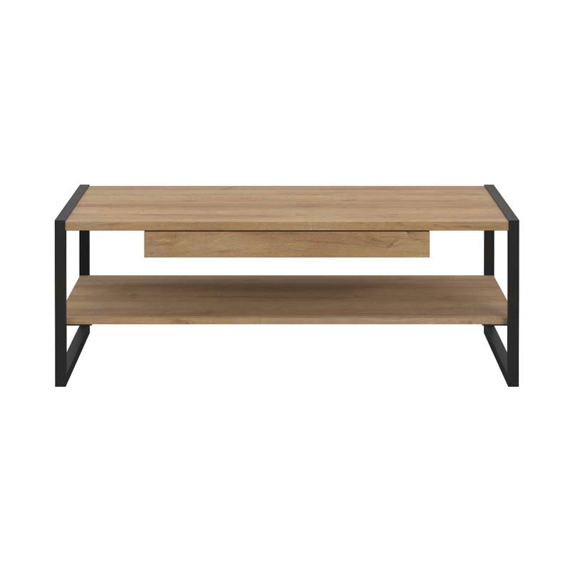ΤΡΑΠΕΖΑΚΙ ΣΑΛΟΝΙΟΥ TERRANO RIVIERA OAK ΧΡΩΜΑ 111x60x40εκ - Image 3